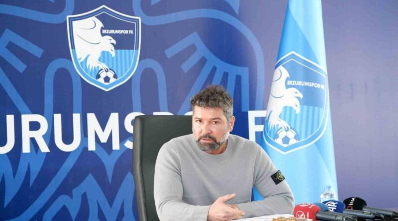 Erzurumspor FK Teknik Direktörü Hakan Kutlu: İklim Şartları Nedeniyle Antrenman Yapamıyor ve Stadımızda Maç Oynamak Zor 1