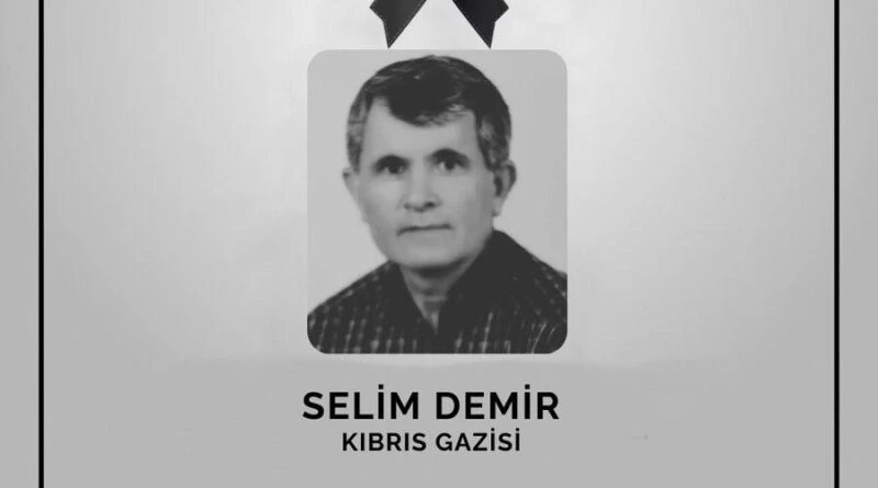 Eskişehir Valisi Hüseyin Aksoy, Kıbrıs Gazisi Selim Demir'in Veliati Üzerinde Taziye Mesajı Yayınladı 1