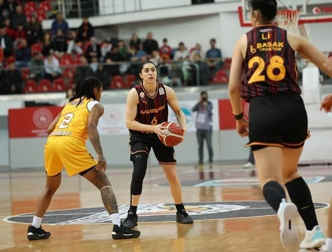 Galatasaray, Melikgazi Kayseri Basket’i Geride Bırakıp Türkiye Kadınlar Basketbol Süper Ligi’nde Zafer Aldı