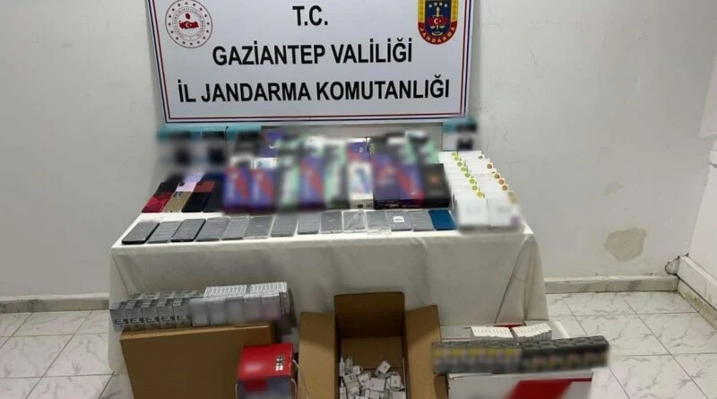 Gaziantep'te 3 Milyon TL'lik Kaçak Ürün Ele Getirildi 1