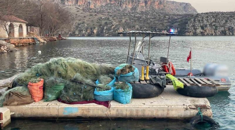 Gaziantep'te Ağ ile Balık Avlayan Şüpheli Suçüstü Yakalandı 1