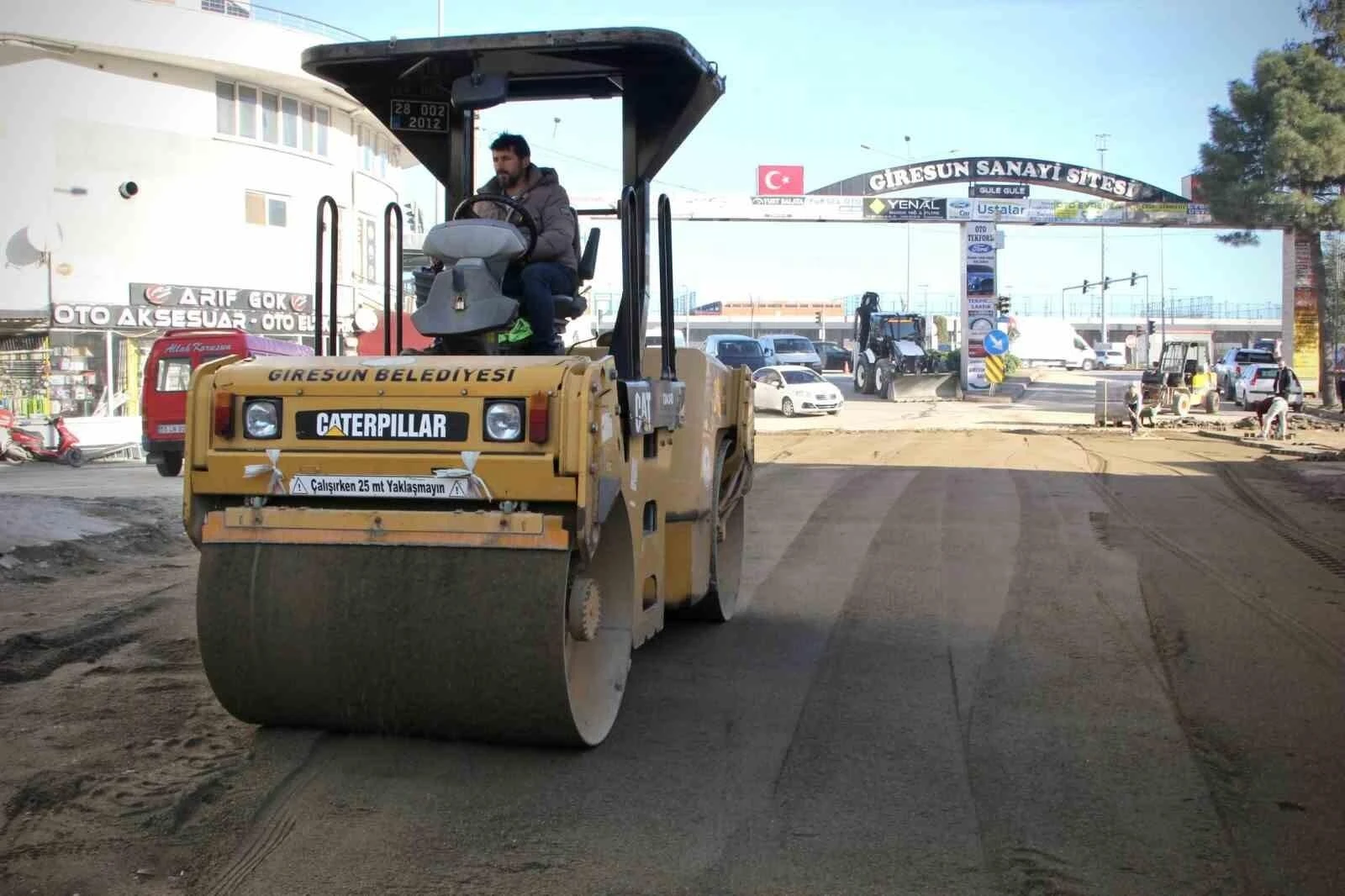 Giresun Büyük Sanayi Sitesi’nde Altyapı ve Üstyapı Yenilemeleri Başladı