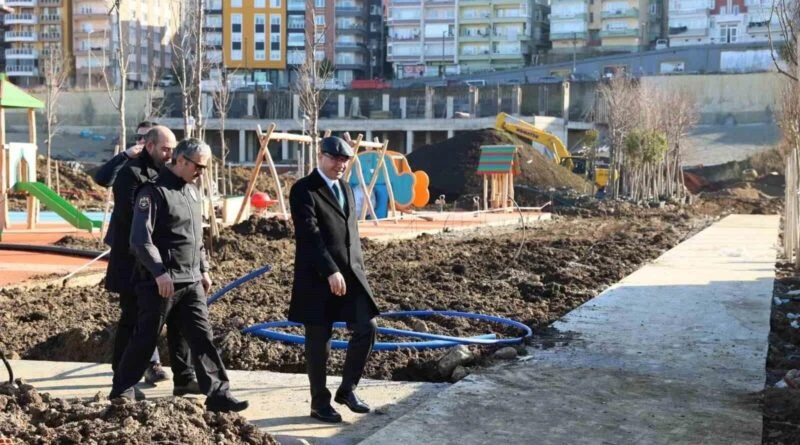 Giresun'da Millet Bahçesi Projesi Devam Ediyor 1