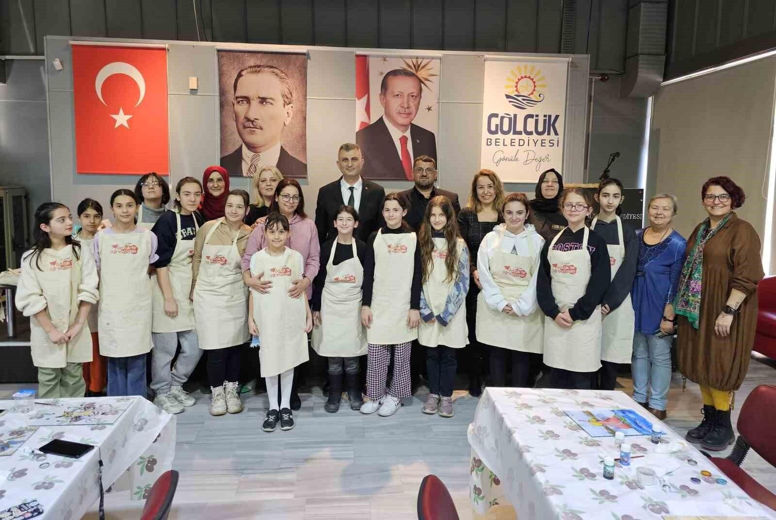 Gölcük Belediyesi’nin ‘Ders Zili Gölcük’te Sanat İçin Çalıyor’ Etkinliği Son Buldu