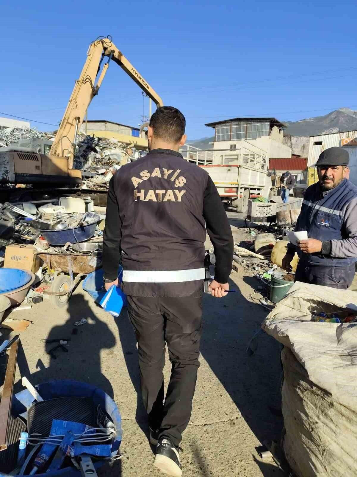 Hatay İskenderun’da Hircacılık İşyerlerine Yönelik Denetim