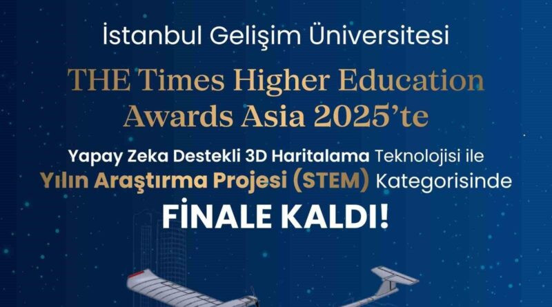 İstanbul Gelişim Üniversitesi'nin PİRİTA Projesi THE Awards Asia 2025'te Finale Kalarak Başarıya İmza Attı 1