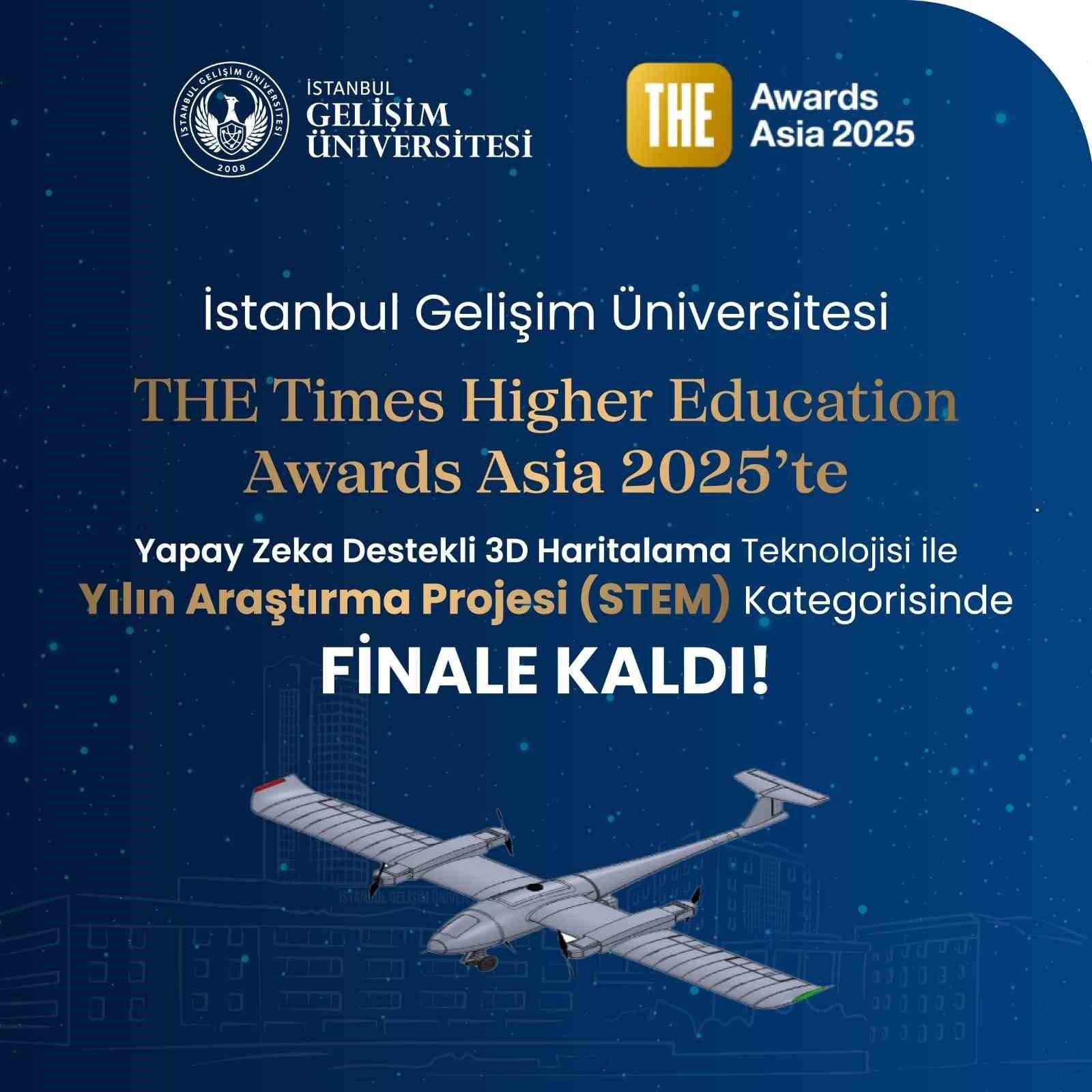 İstanbul Gelişim Üniversitesi’nin PİRİTA Projesi THE Awards Asia 2025’te Finale Kalarak Başarıya İmza Attı