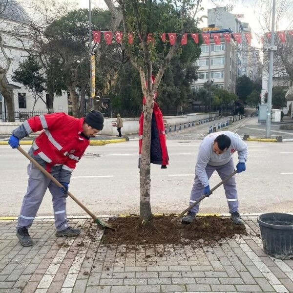 Kaldırım düzenleme çalışmaları ile Bandırma'da güvenli yürüyüş alanları-4