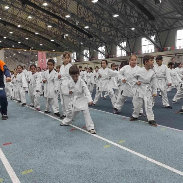 Karate Eğitim Semineri'nde sporcular-1