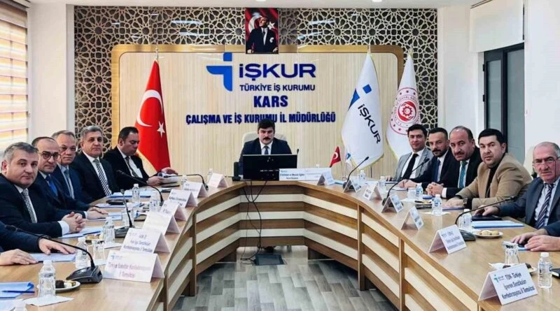 Kars'ta 2025 Planları İçin İstihdam ve Mesleki Eğitim Kurulu Toplantısı 1