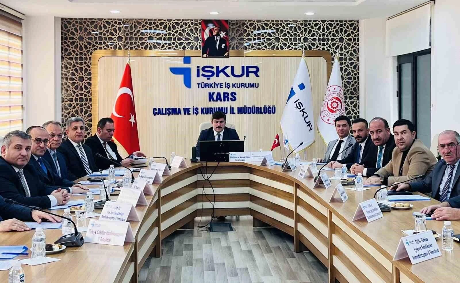 Kars’ta 2025 Planları İçin İstihdam ve Mesleki Eğitim Kurulu Toplantısı