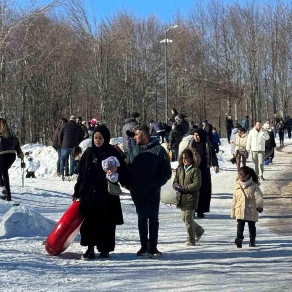 Kartepe Teleferiği'nde aileler-2