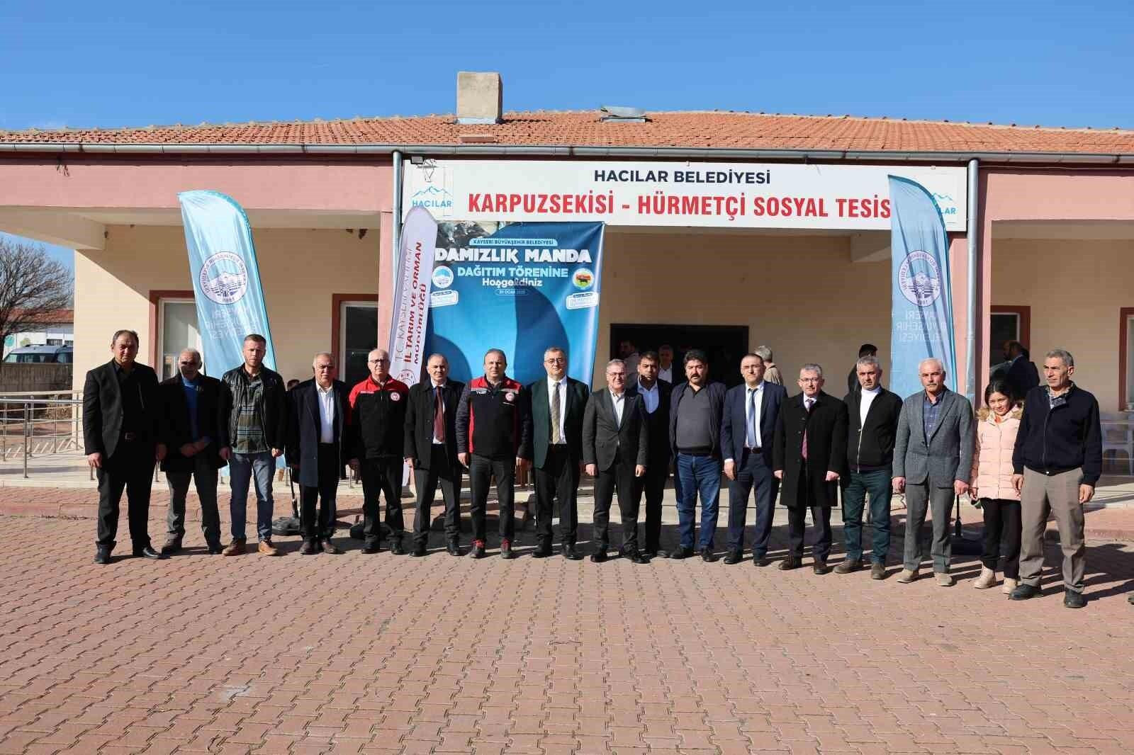 Kayseri’de Manada Yetiştiricilik Desteği