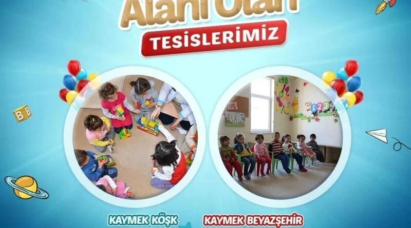 Kayseri KAYMEK, Çocuk Oyun Alanlarıyla Ebeveynlere Kolaylık Sağlıyor 1