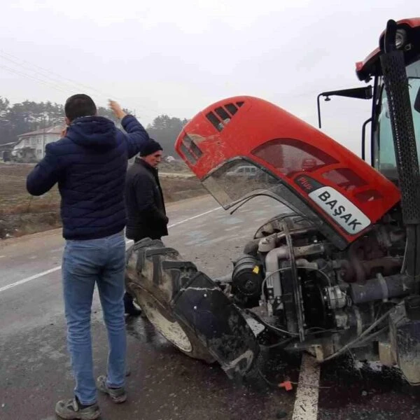 Kaza anı güvenlik kamerasına yansıdı-2