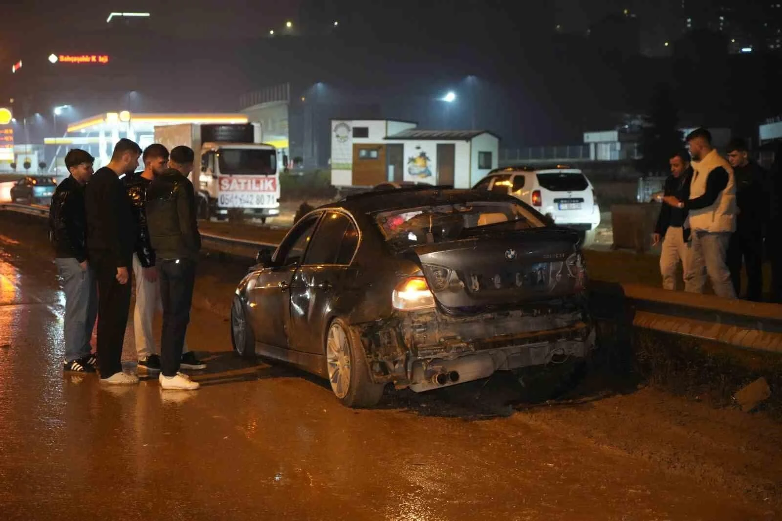 Kırıkkale’de Yağmurda Trafik Kazası, 1 Sürücü Yaralandı