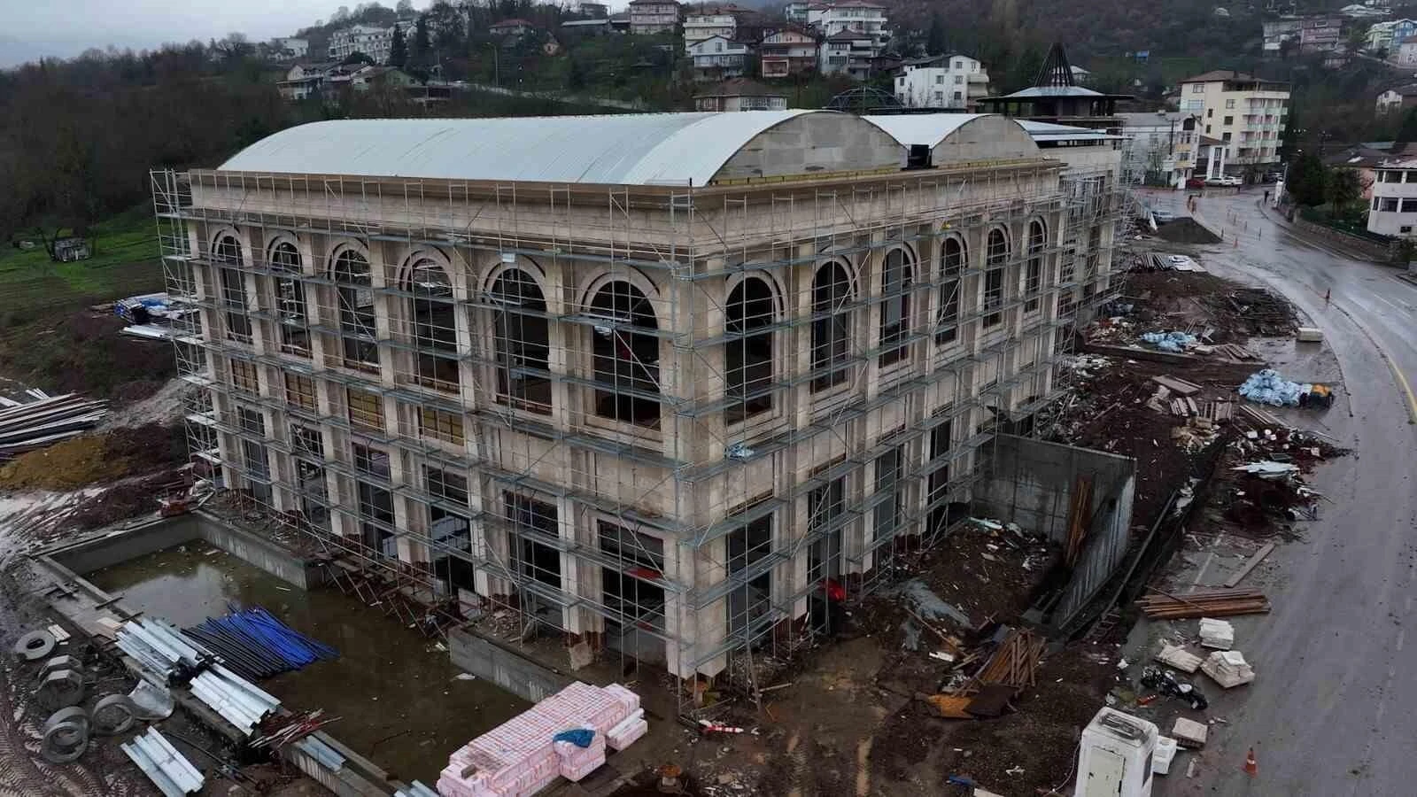 Kocaeli Başiskele’de Termal Tesisin İnşaatı %85’e Ulaştı