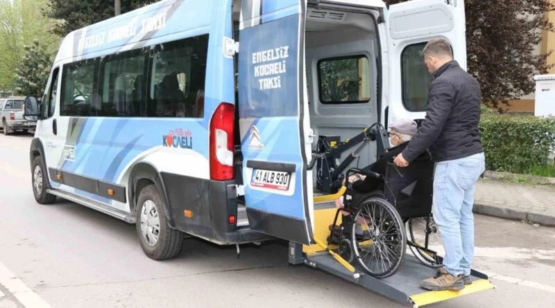 Kocaeli'de Engelsiz Taksi ile 38 Bin Kişiye Ulaşım Sağlandı 1