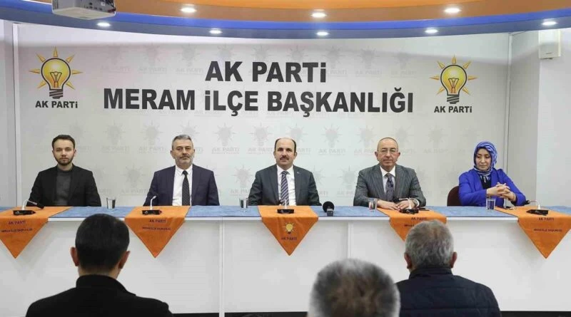 Konya Büyükşehir Belediye Başkanı Uğur İbrahim Altay, AK Parti İlçe Başkanlarına Ziyaretlerde Bulundu 1