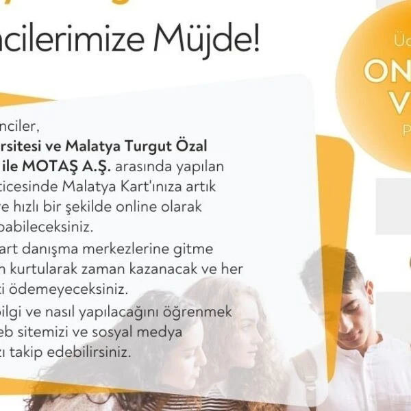 Malatya Büyükşehir Belediyesi ve üniversitelerin iş birliği ile geliştirilen online Malatya Kart uygulaması