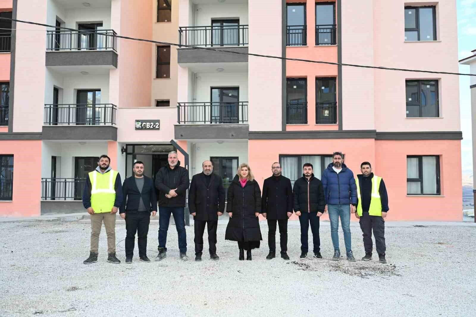 Malatya’da Depremzedeler İçin 10 Bin 790 Konut İnşa Edilmeye Devam Ediliyor