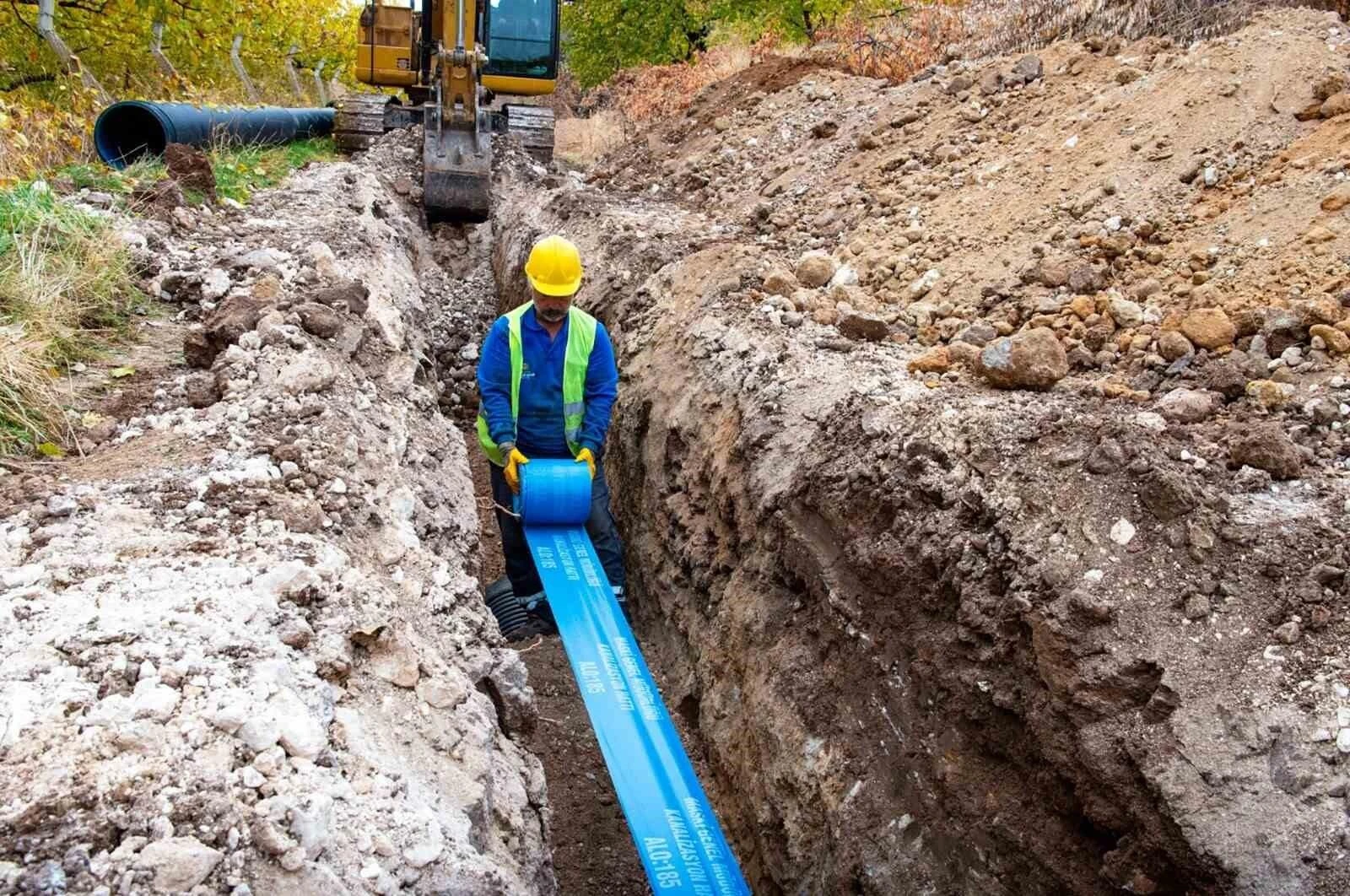 Malatya’da Ören Mahallesi’nde Deprem Sonrası İçme Suyu ve Kanalizasyon Hatları Çalışmaları Tamamlandı