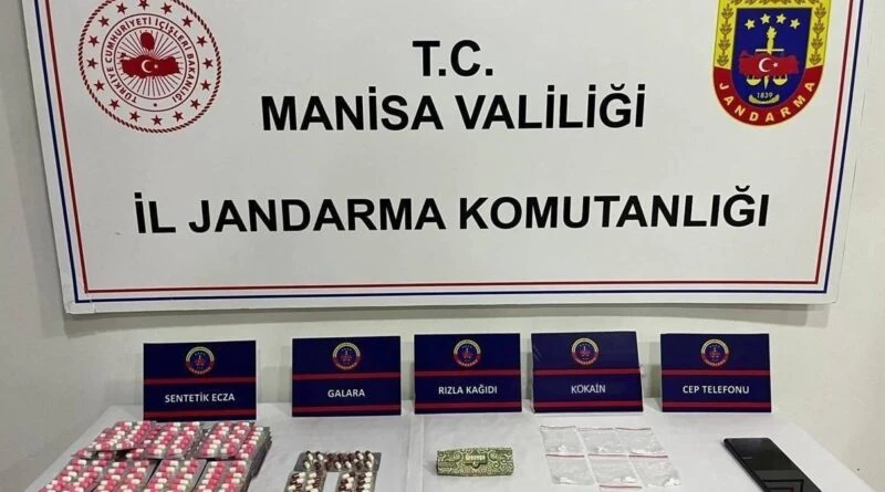 Manisa’da Şehzadeler İlçesinde Uyuşturucu Madde Ticareti Yapılan Şahıs Tutuklandı 1