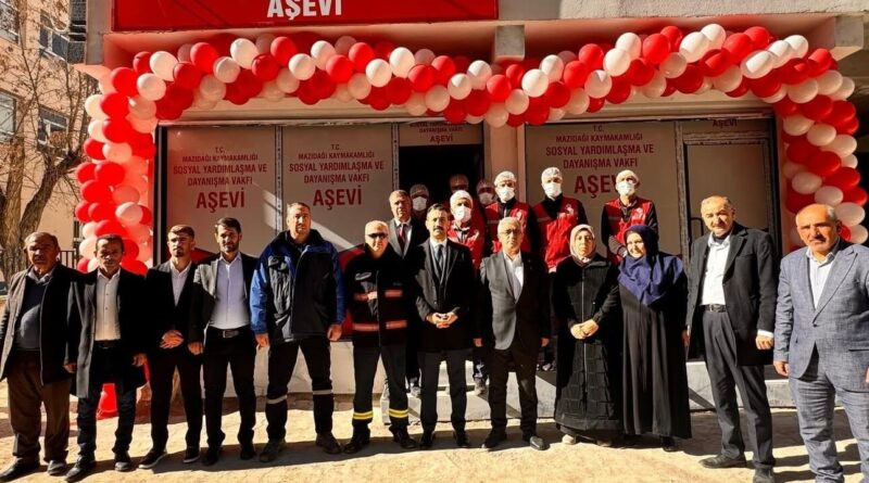 Mardin'in Mazıdağı'nda 300 Kişeye Yemek Yardımı Sağlayacak Aş Evi Açıldı 1