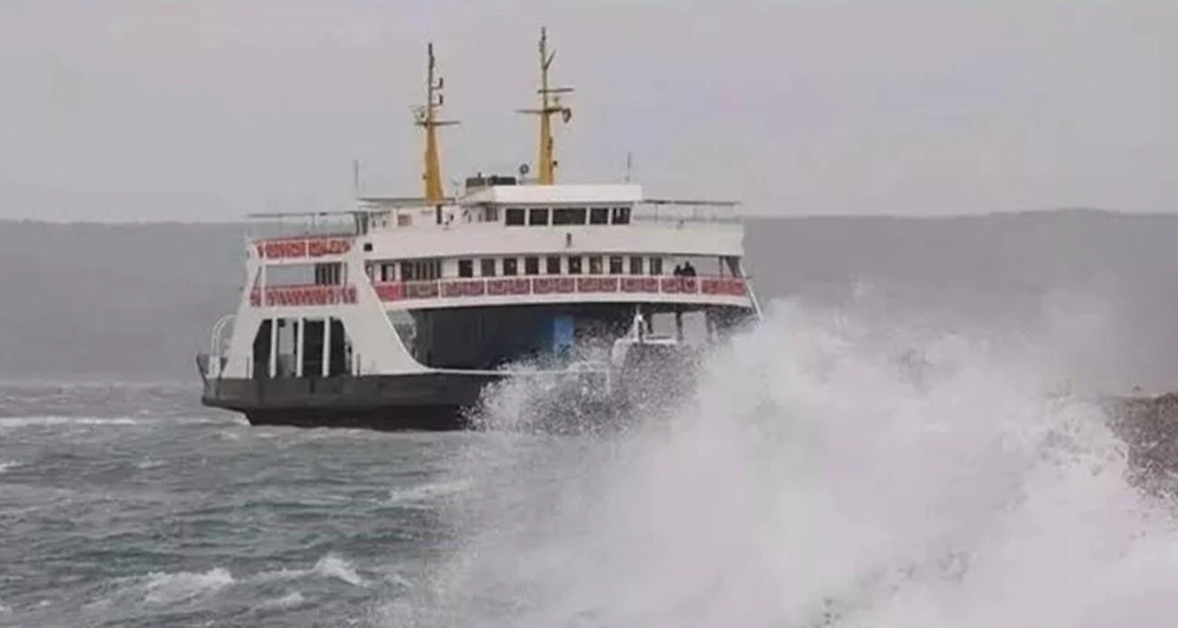 Marmara Bölgesi’nde Hava Durumu Nedeniyle GESTAŞ A.Ş. Deniz Seferleri İptal Edildi