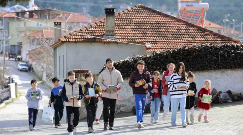 Muğla Büyükşehir Belediyesi, Kavaklıdere Ortaköy'deki Çocuk Kütüphanesine Destek 1