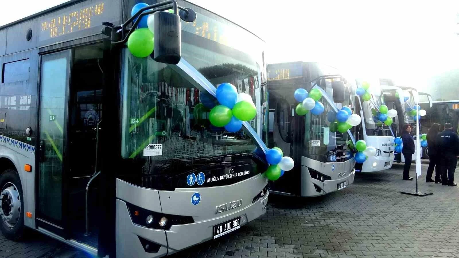 Muğla Büyükşehir Belediyesi, Toplu Taşıma Hizmetlerini Güçlendirmek İçin 35 Yeni Otobüs Tanıttı