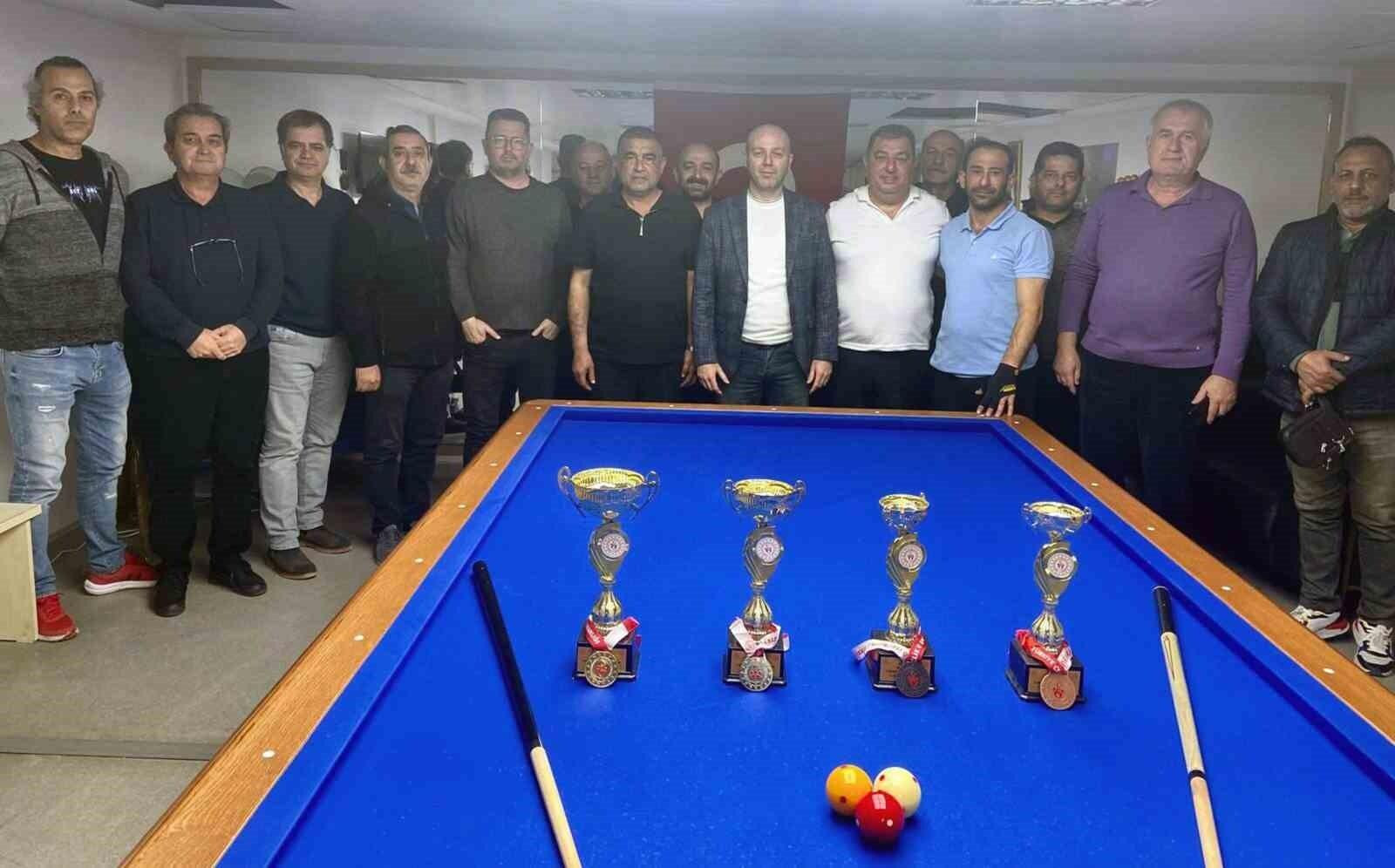 Muğla’da İlk Kez Menteşe’de Bilardo İl Birinciliği Müsabakaları