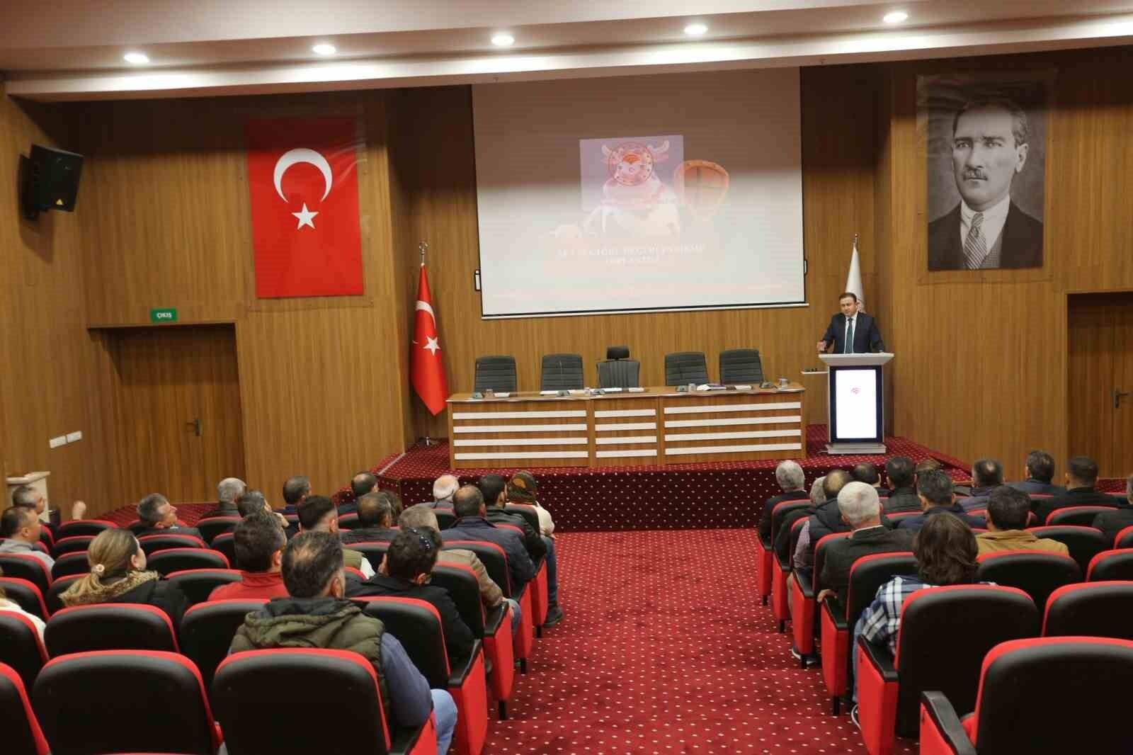 Muğla İl Tarım ve Orman Müdürlüğü Süt Sektörüne Odaklanan Toplantı Düzenledi