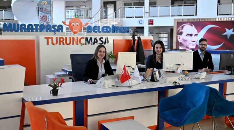 Muratpaşa'da Turunç Masa, Yüzde 93.9 Memnuniyet Oranıyla Rekor Kırdı 1