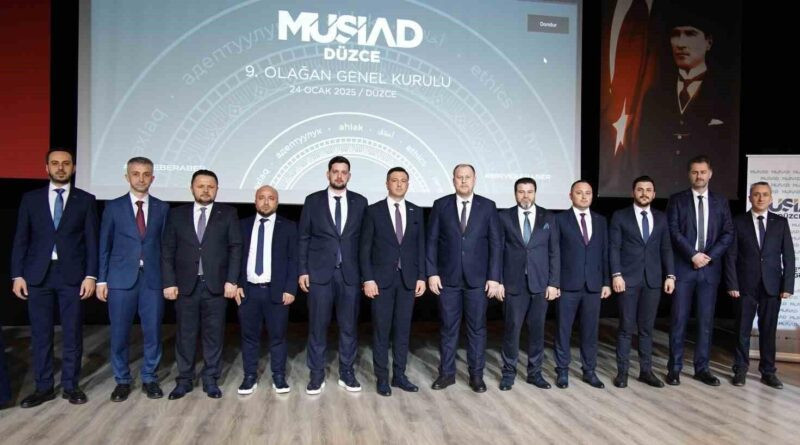 MÜSİAD Düzce Şube Başkanlığı Özgür Sağlam'da Kalmaya Devam Ediyor 1