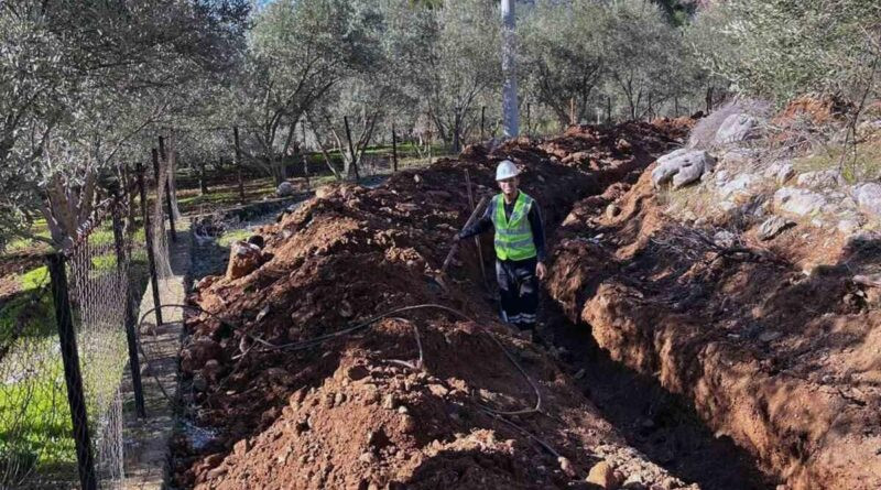 MUSKİ, Fethiye'de İncirköy'de 1200 Metrelik Su Hattı Yeniledi 1