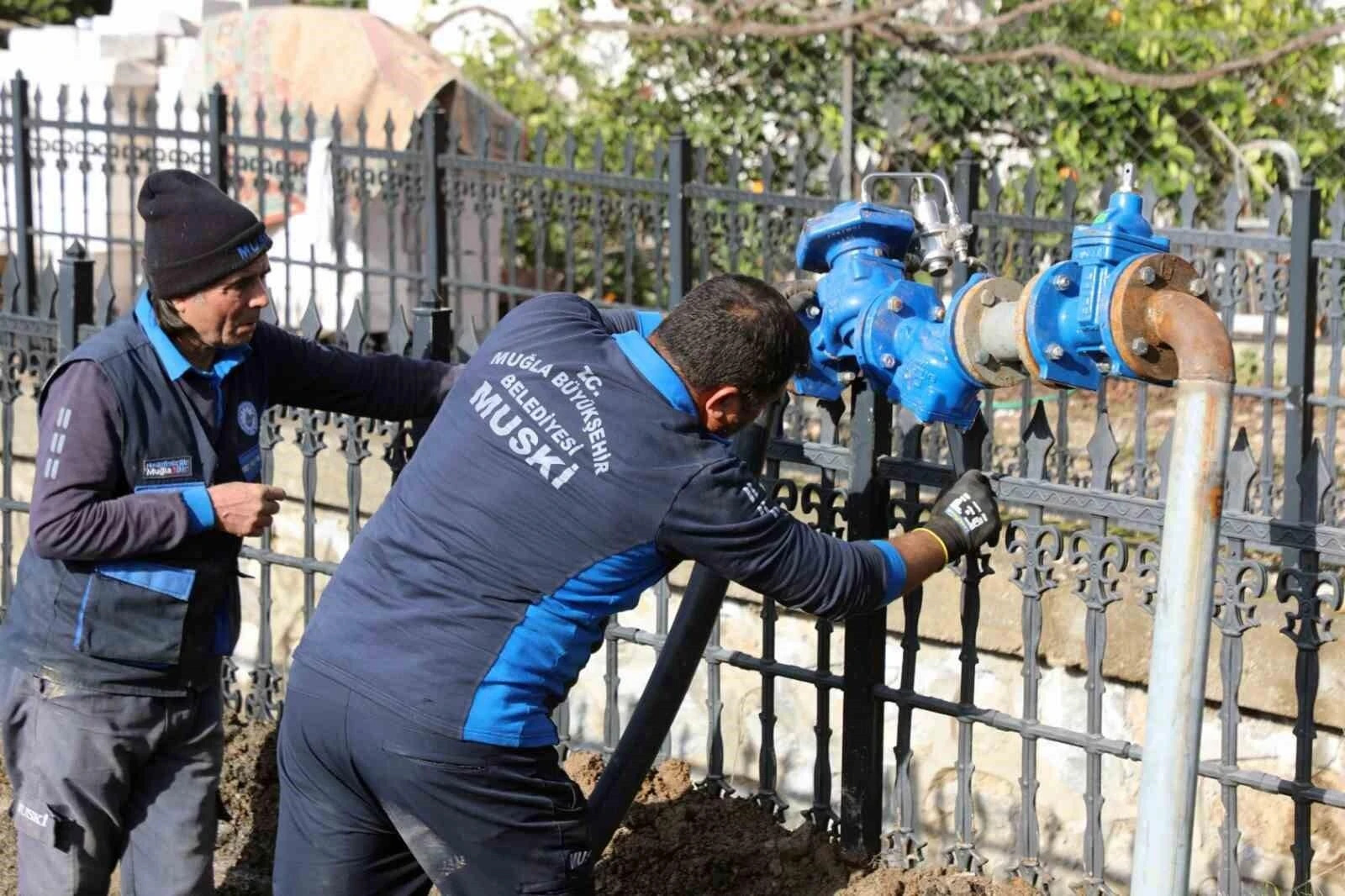 MUSKİ, Muğla Köyceğiz’de Su Sorununu Çözmek İçin Hat Yeniledi