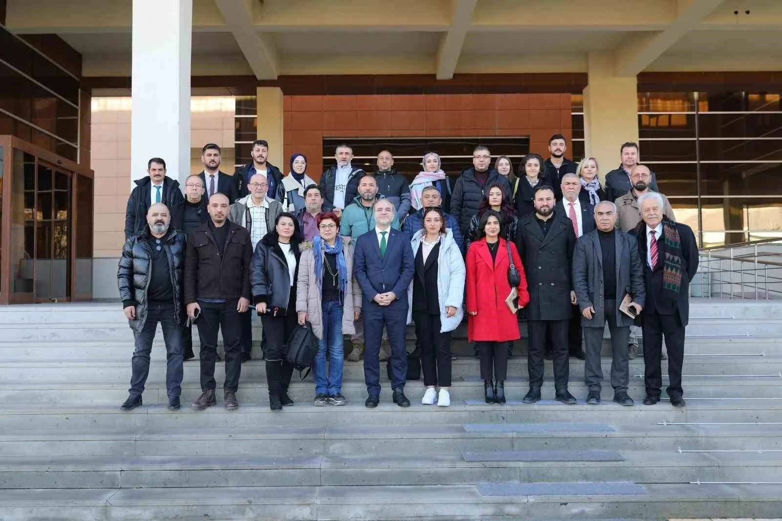 Niğde Ömer Halisdemir Üniversitesi Rektörü Basınla Buluştu