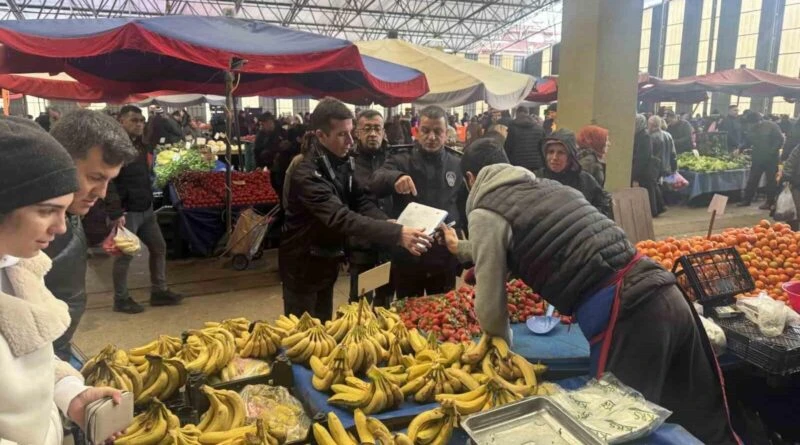 Odunpazarı Belediyesi Semt Pazarlarında Terazi ve Etiket Denetimi 1