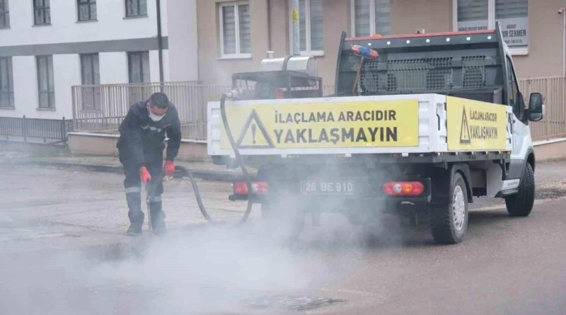 Odunpazarı Belediyesi, Vektörlerle Mücadelede Termal Fog Teknisini Kullandı 3