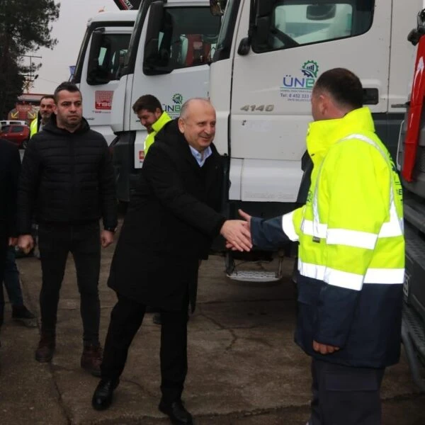 Ordu Ünye Belediyesi'nin yeni hizmet araçları-2