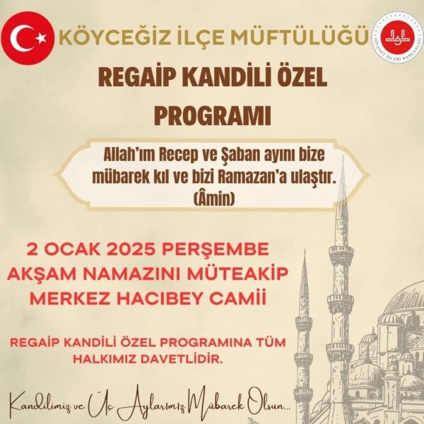 Regaip Kandili özel programları