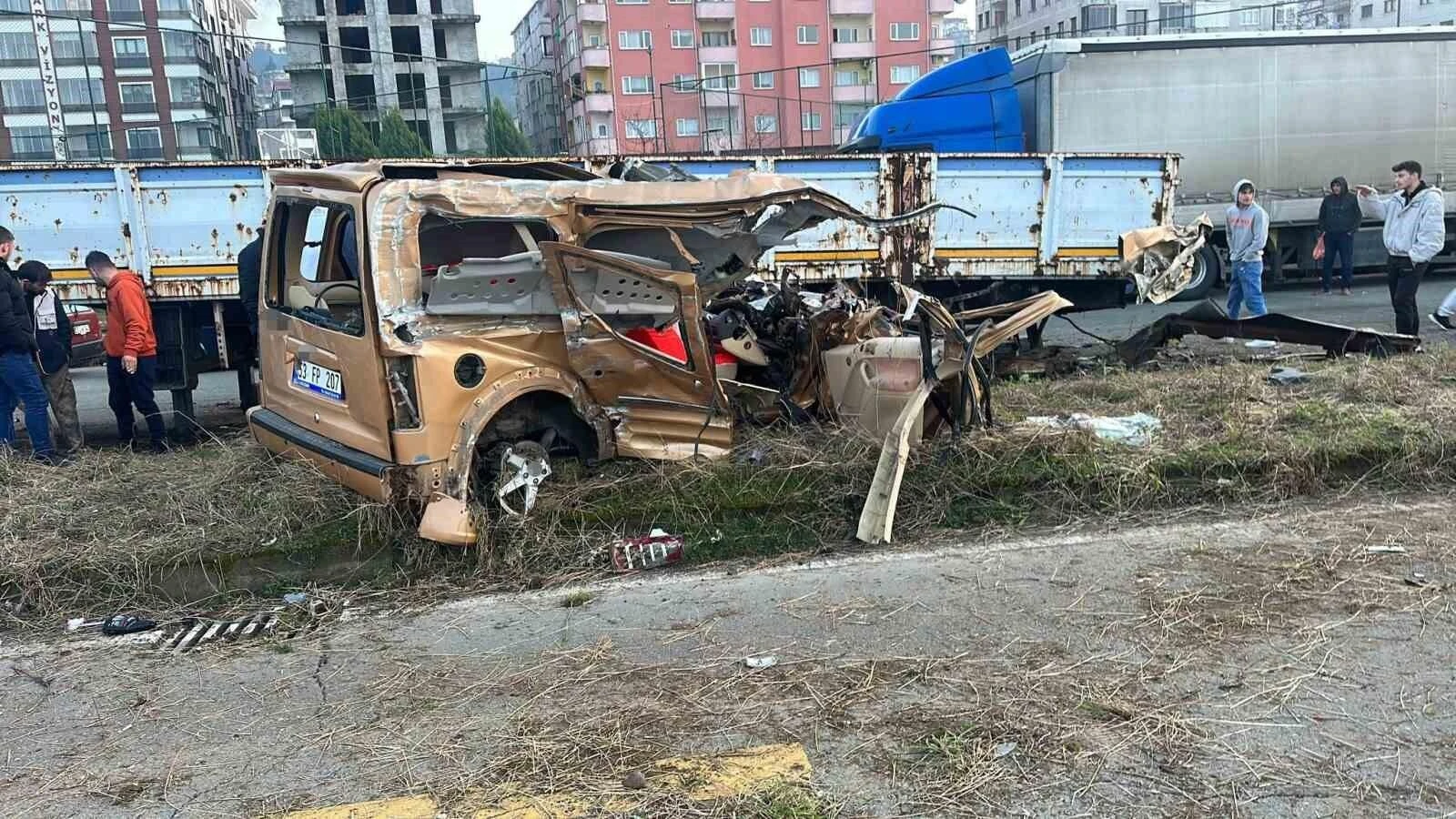 Rize’de Kazada Genç Hayatını Kaybetti