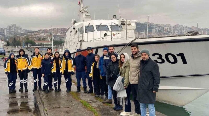 Sahil Güvenlik, Zonguldak'ta Tıbbi Tahliye Eğitimi 1