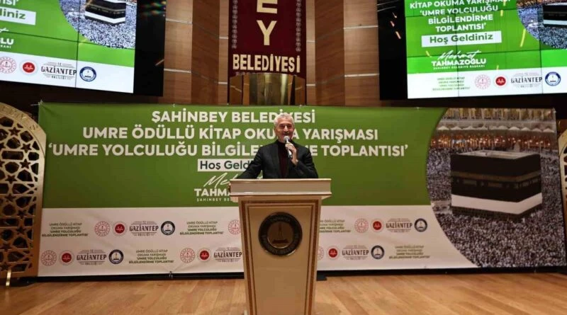 Şahinbey'de 177 Öğrenci Umre'ye Gidecek 1