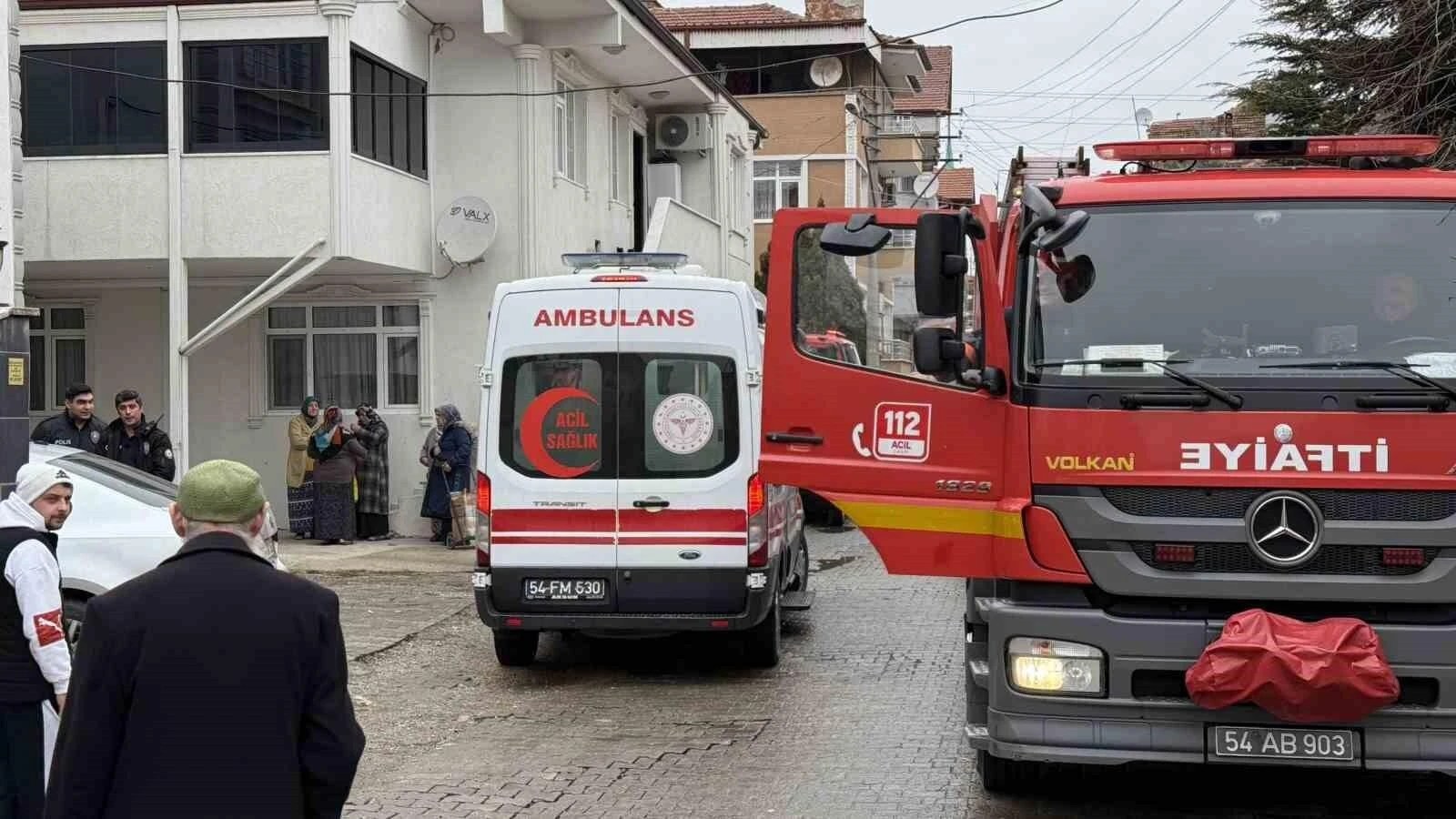 Sakarya’da Unutulmuş Yağdan Yangın