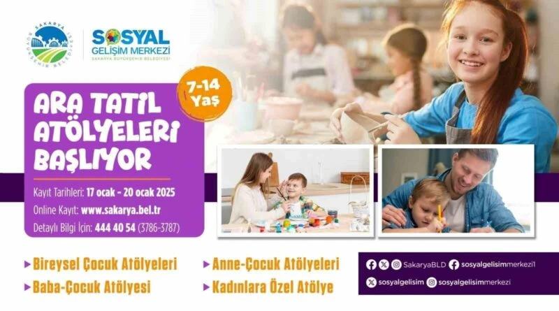 SGM’de Ara Tatil Atölyeleri için kayıtlar başladı 1