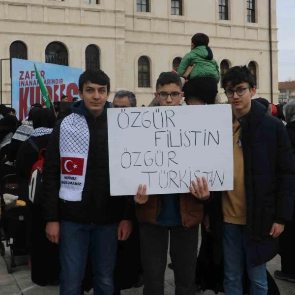 Sivas'ta Filistin Dayanışması Yürüyüşü-1