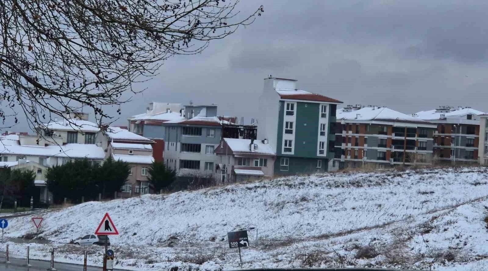 Süleymanpaşa Karla Kaplandı