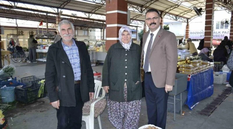 Sultanhisar Kaymakamı Ali Ekber Ateş, Atça Esnafını Ziyaret Etti 1